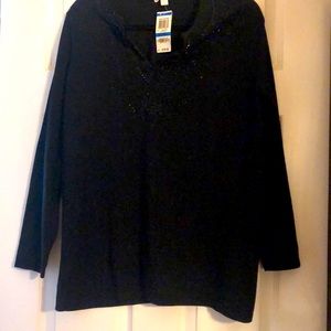Sweater black tunic